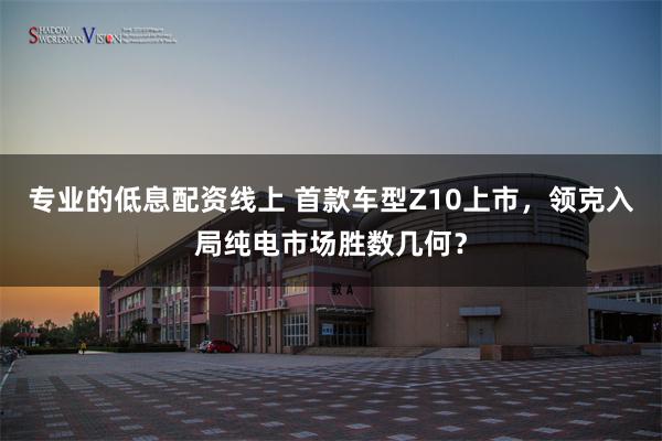 专业的低息配资线上 首款车型Z10上市，领克入局纯电市场胜数几何？